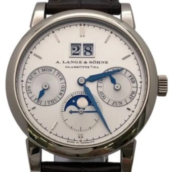 ランゲ&ゾーネ サクソニア アニュアルカレンダー 330.026E　シルバー