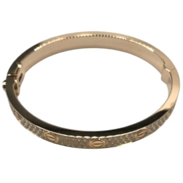 カルティエ ラブブレス ブレスレット バングル K18